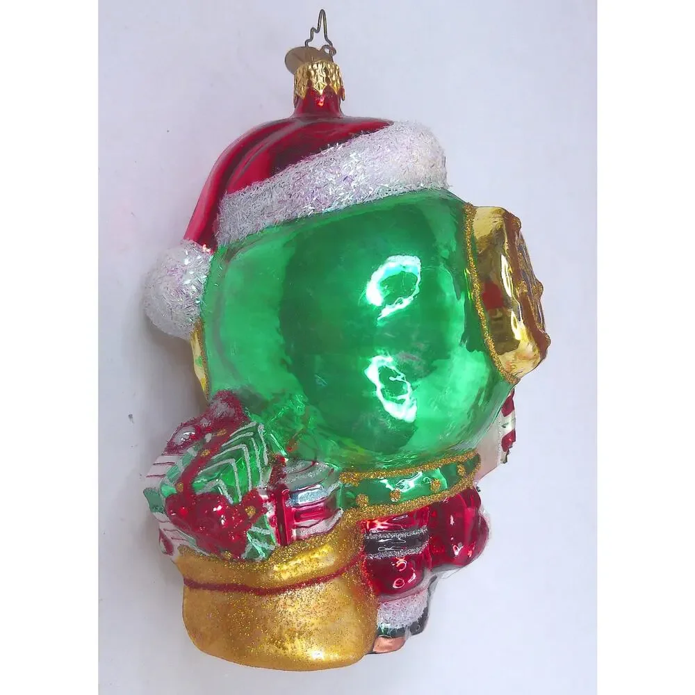 Christopher Radko North Pole Deep Sea Diver Helmet Glass Ornament 2011 AS IS